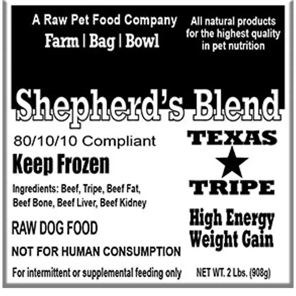 Shepherd's Blend West Texas Primal Bites