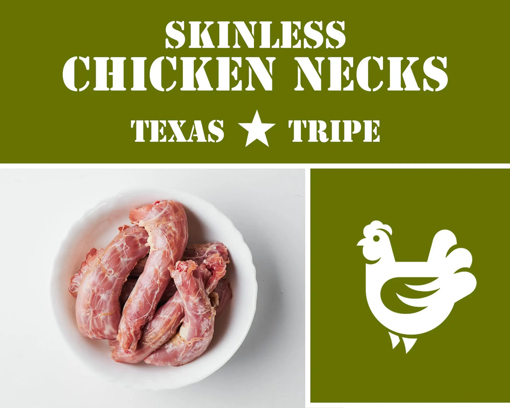 Skinless Chicken Necks West Texas Primal Bites
